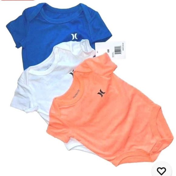 Hurley Blue and White Bodysuit One Piece - Picture 3 of 4